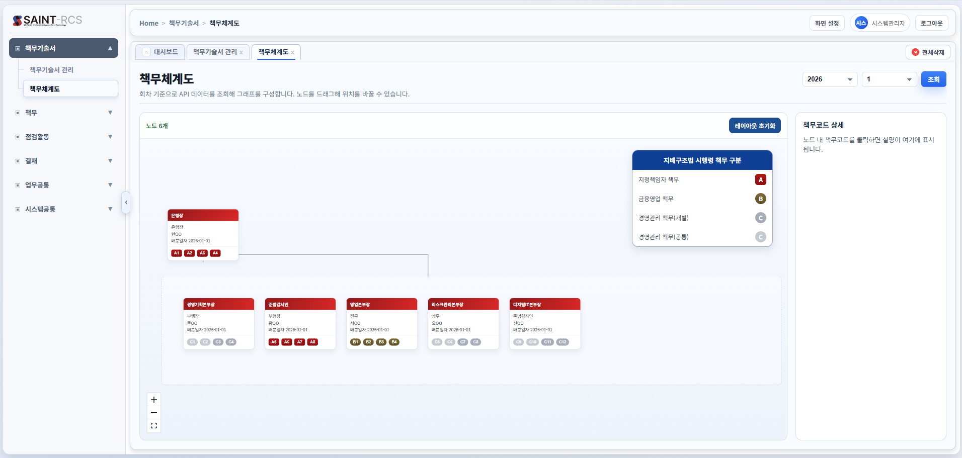 111회차 생성 화면